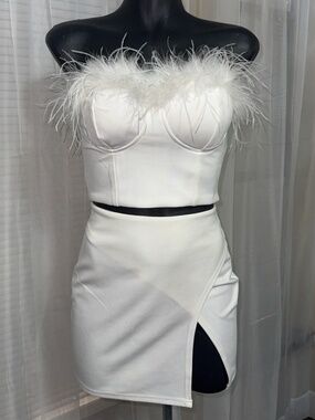 White Skirt Set